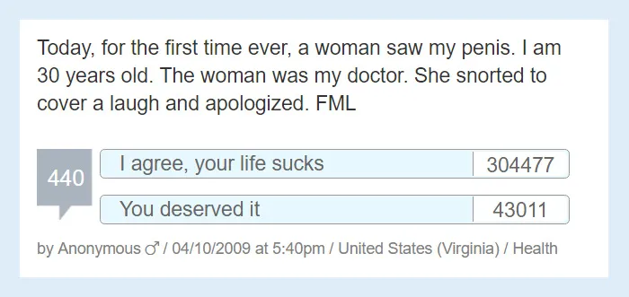People Share Their Worst 'F*ck My Life' Moments And They're So Sad It's Funny