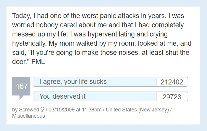 People Share Their Worst 'F*ck My Life' Moments And They're So Sad It's Funny