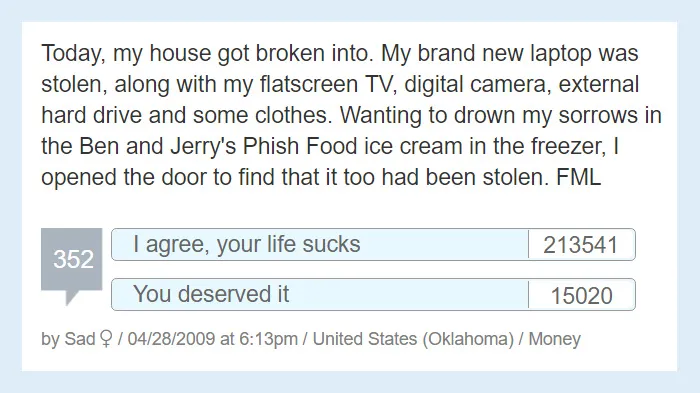 People Share Their Worst 'F*ck My Life' Moments And They're So Sad It's Funny