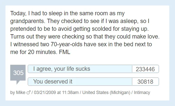 Worst Story Of My Life