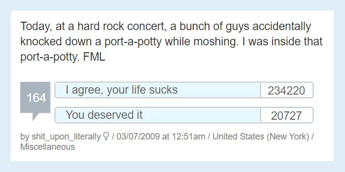 People Share Their Worst 'F*ck My Life' Moments And They're So Sad It's Funny