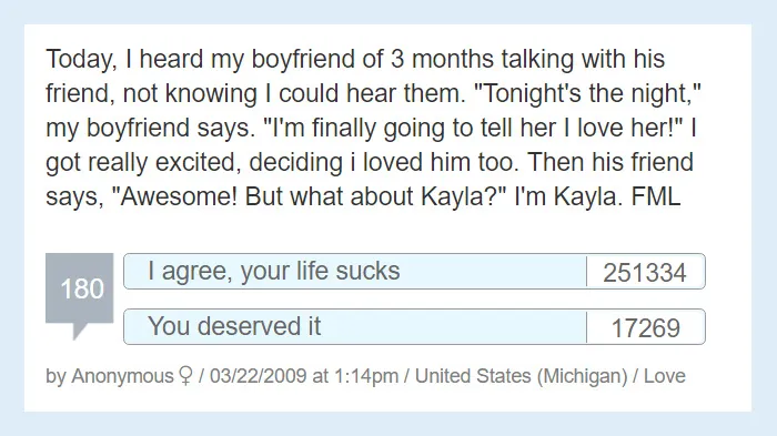 People Share Their Worst 'F*ck My Life' Moments And They're So Sad It's Funny