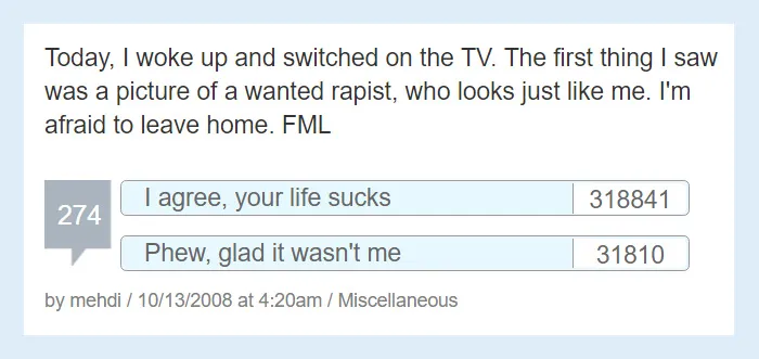 People Share Their Worst 'F*ck My Life' Moments And They're So Sad It's Funny