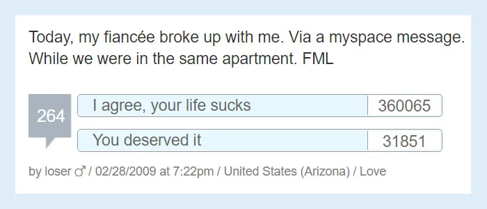 People Share Their Worst 'F*ck My Life' Moments And They're So Sad It's Funny