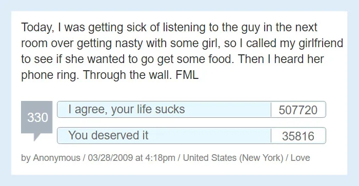 People Share Their Worst 'F*ck My Life' Moments And They're So Sad It's Funny