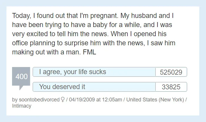 People Share Their Worst 'F*ck My Life' Moments And They're So Sad It's Funny
