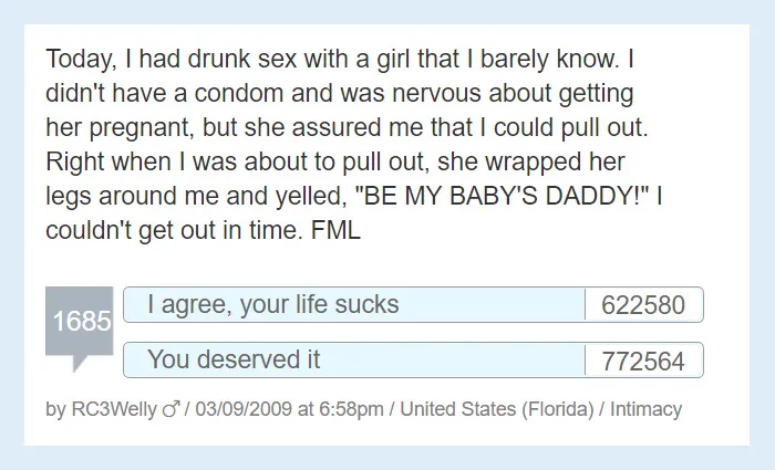People Share Their Worst 'F*ck My Life' Moments And They're So Sad It's Funny