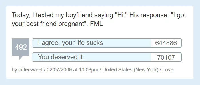 People Share Their Worst 'F*ck My Life' Moments And They're So Sad It's Funny