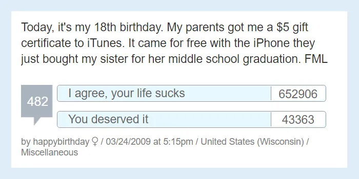 People Share Their Worst 'F*ck My Life' Moments And They're So Sad It's Funny