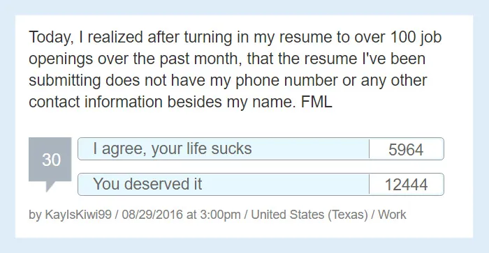 People Share Their Worst 'F*ck My Life' Moments And They're So Sad It's Funny