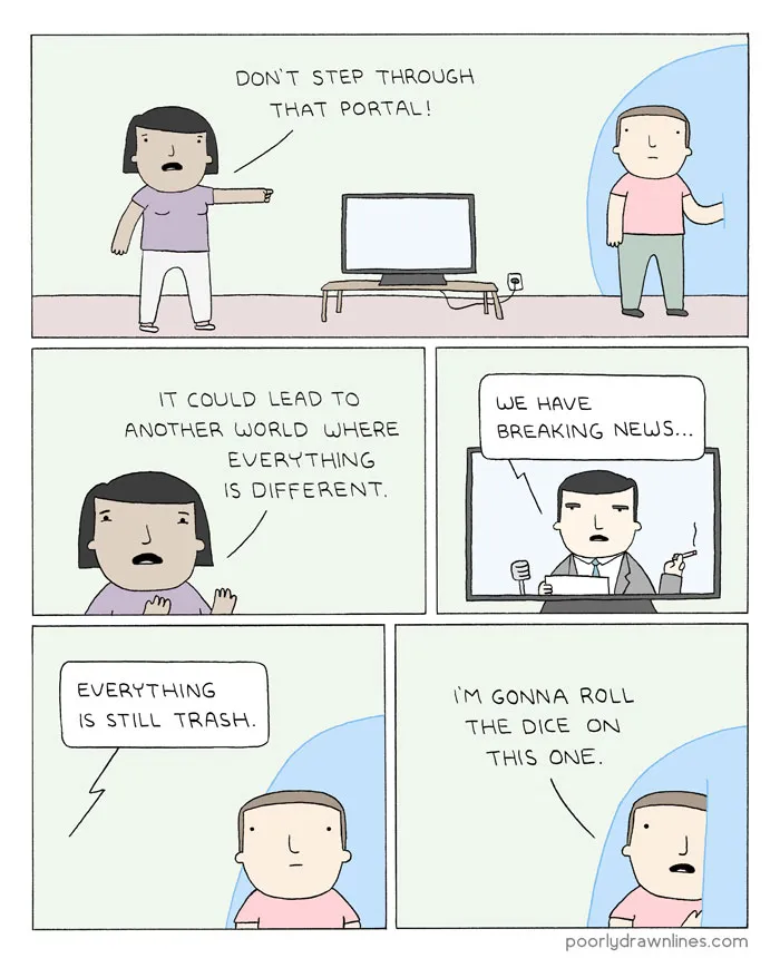 112 Poorly Drawn Comics With Unexpectedly Hilarious Endings