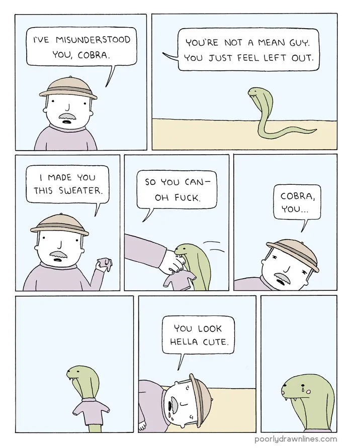 112 Poorly Drawn Comics With Unexpectedly Hilarious Endings