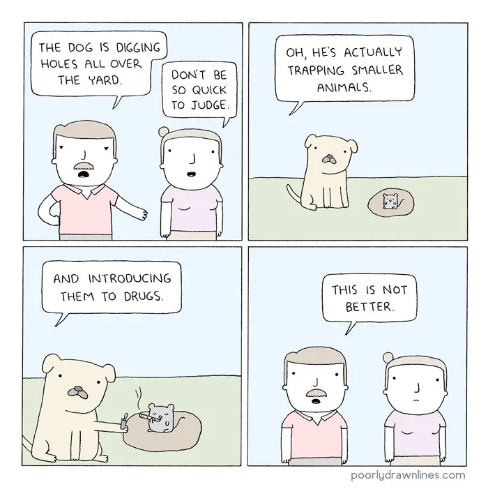 112 Poorly Drawn Comics With Unexpectedly Hilarious Endings
