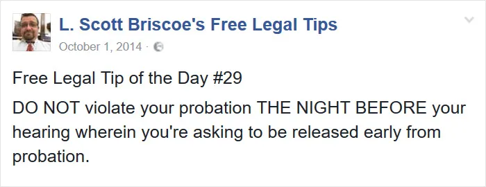 Lawyer Posts Hilarious Legal Tips Based On Things That Actually Happened During His 19 Year Practice