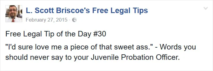 Lawyer Posts Hilarious Legal Tips Based On Things That Actually Happened During His 19 Year Practice