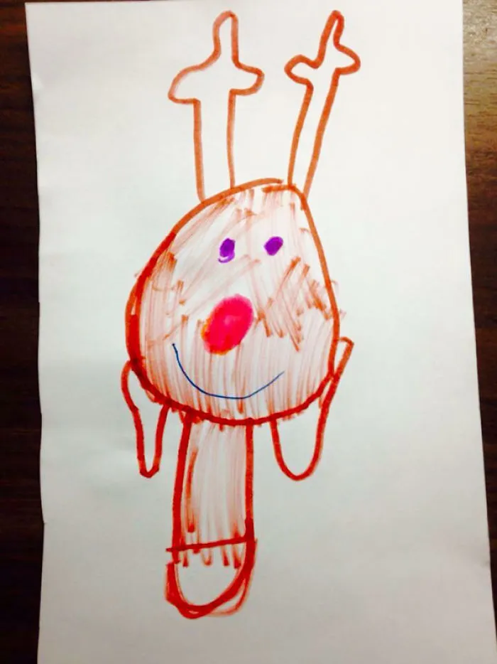 Looks Like Rudolph Is Getting Excited About Christmas Already