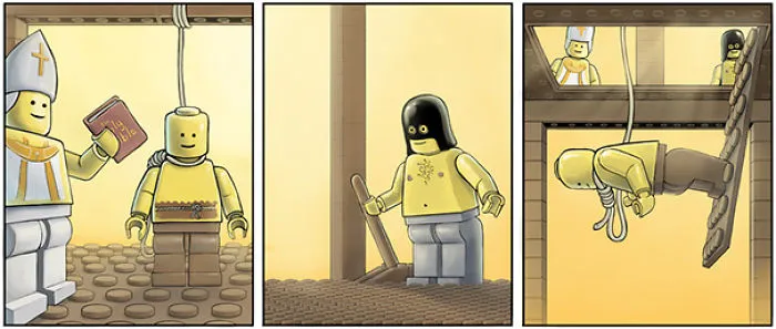 His Feet Won't Lego