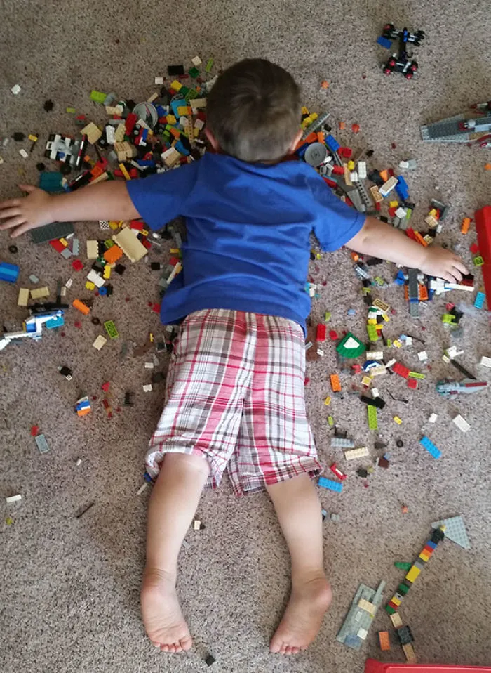 This Is How My Son Was Sleeping. He May Be Immortal