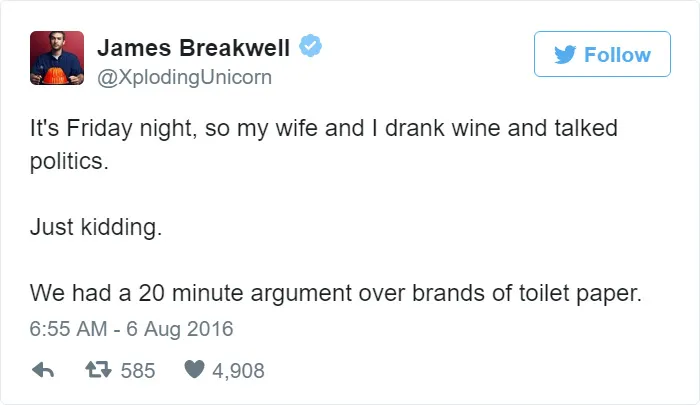 92 Hilarious Tweets About Married Life That Perfectly Sum Up Marriage