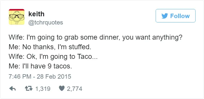 92 Hilarious Tweets About Married Life That Perfectly Sum Up Marriage