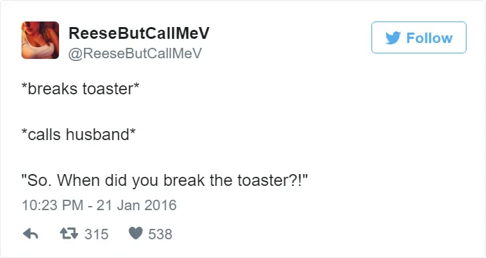 Funny Married Life Tweet