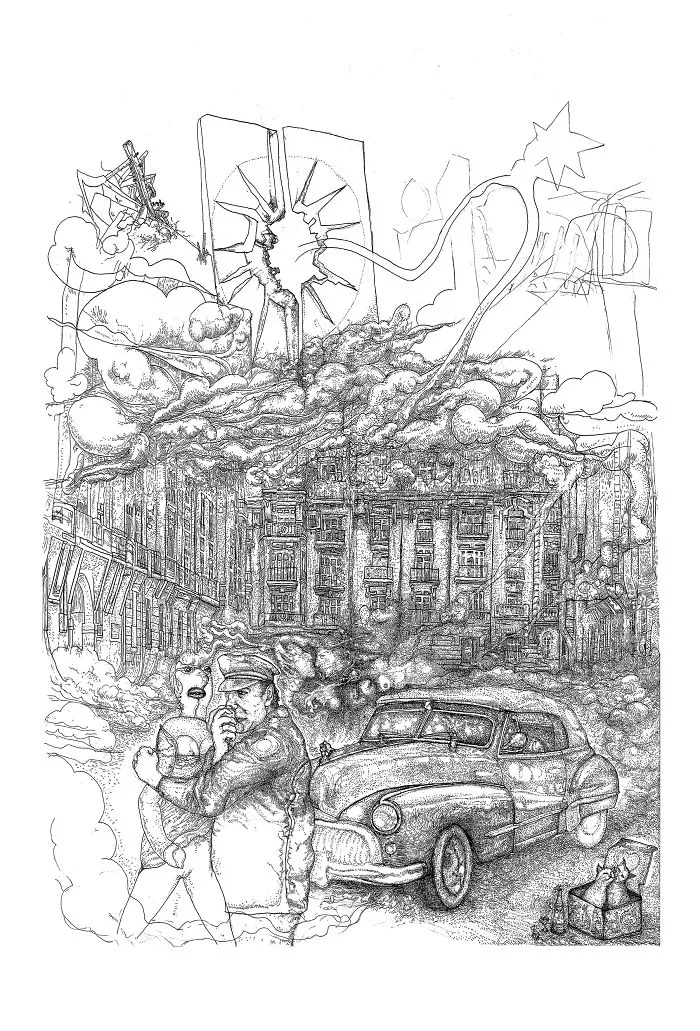 My Neo-Noir Drawings