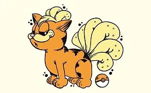 This Artist Is Redrawing All 151 Pokemon As Garfield
