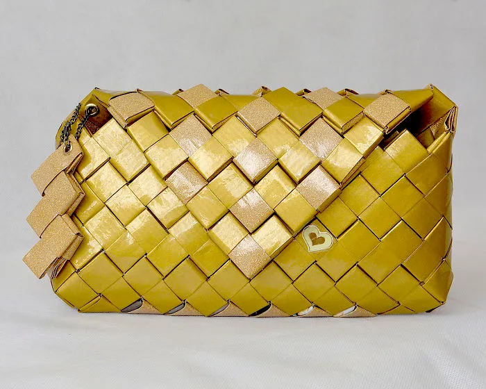 I Made This Evening Clutch From Wrapping Gift Paper