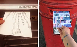 Two Graphic Designer Pen Pals Communicate Using Only Infographics, Eventually Become Good Friends