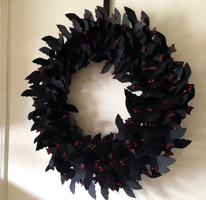 Halloween Wreaths Are A Thing Now, And They're Creepily Awesome