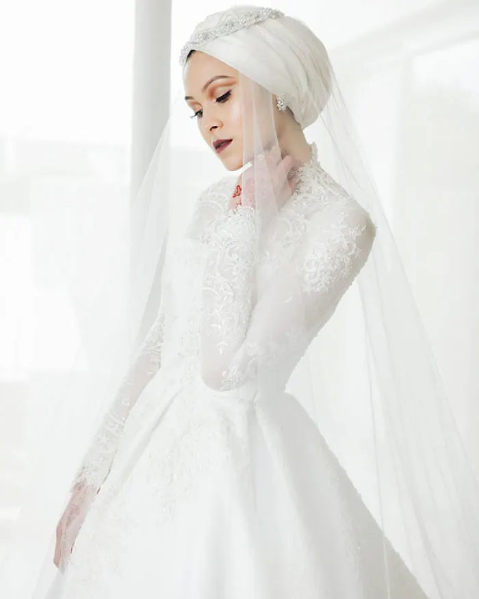 58 Brides Wearing Hijabs On Their Big Day Look Absolutely Stunning