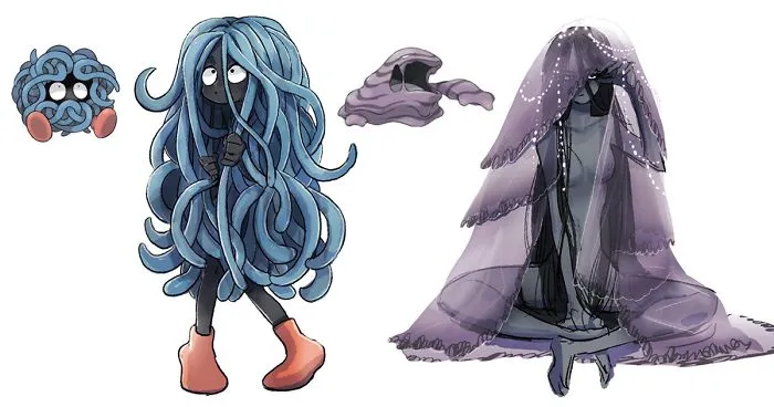 Artist Turns Pokémon Into Humans (51 pics)