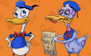 I Drew Famous Characters After A Life Of Hard Drugs