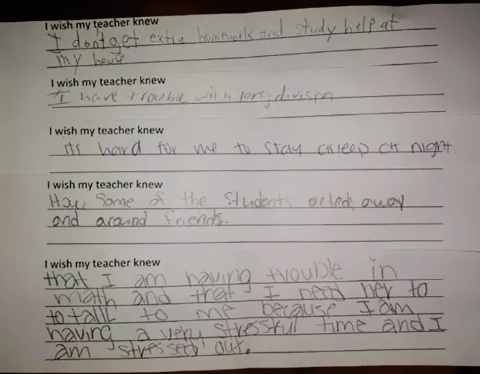 This Teacher Asked Kids A Simple Question And Was Heartbroken After Hearing Their Answers