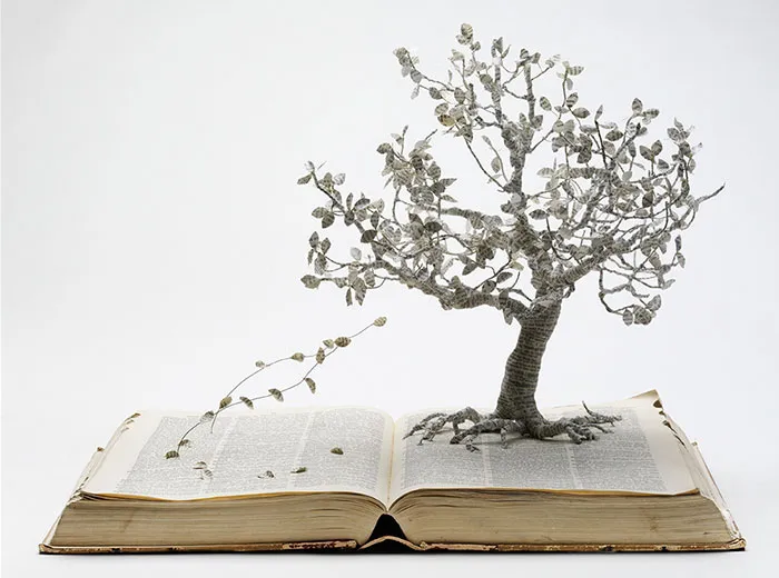 Old Books Turned Into Fairytale Sculptures By Su Blackwell