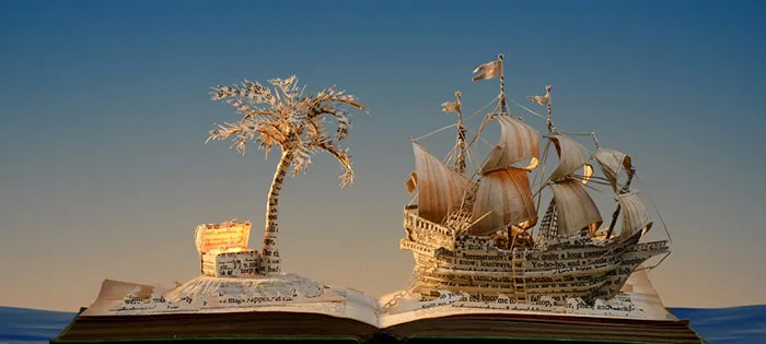 Old Books Turned Into Fairytale Sculptures By Su Blackwell