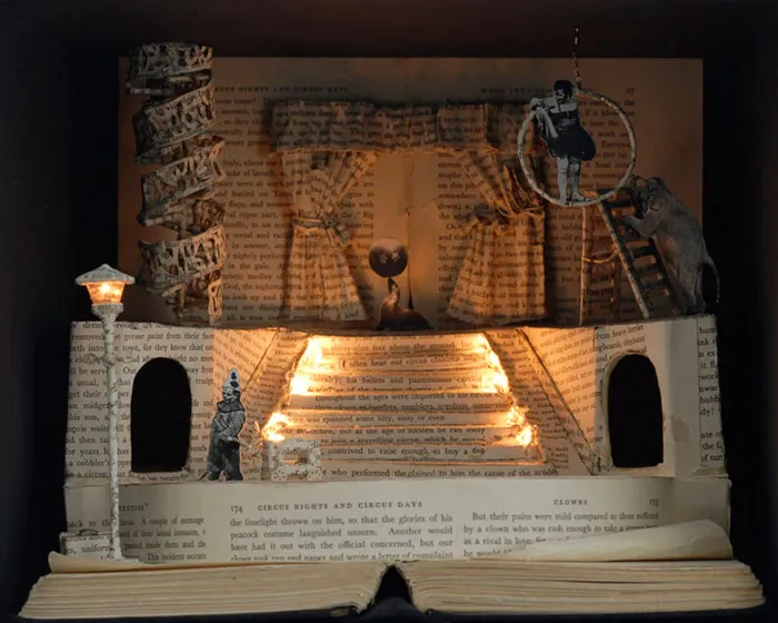 Old Books Turned Into Fairytale Sculptures By Su Blackwell