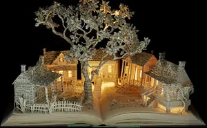 Old Books Turned Into Fairytale Sculptures By Su Blackwell