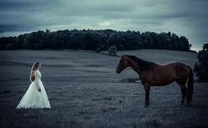 I Shoots Models In Creepy Old Wedding Dresses.