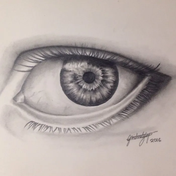 Eye In Graphite