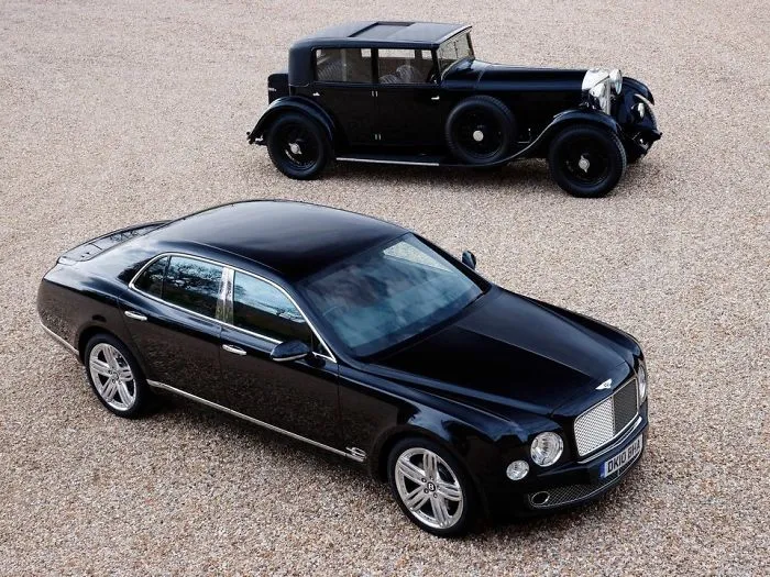 Luxury Cars Then And Now