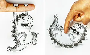 Playing With Our Little Cartoon Dragon Pet (Part 2)
