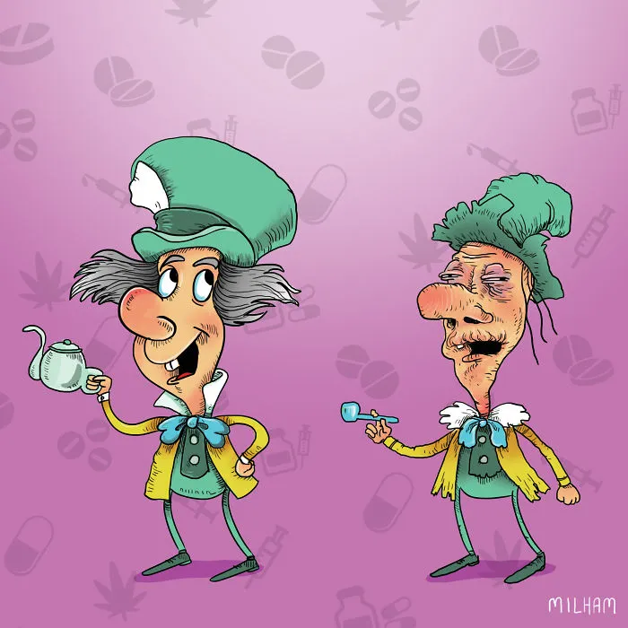 Mad Hatter After Years Of Crack