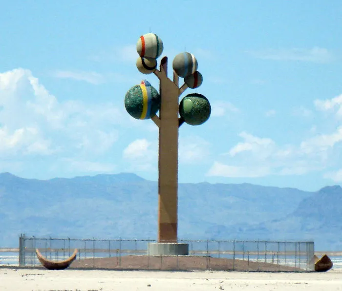 Cement Tree In West Utah