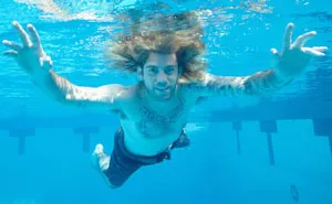 Baby From Nirvana's Album Cover Recreates Iconic Photograph 25 Years Later