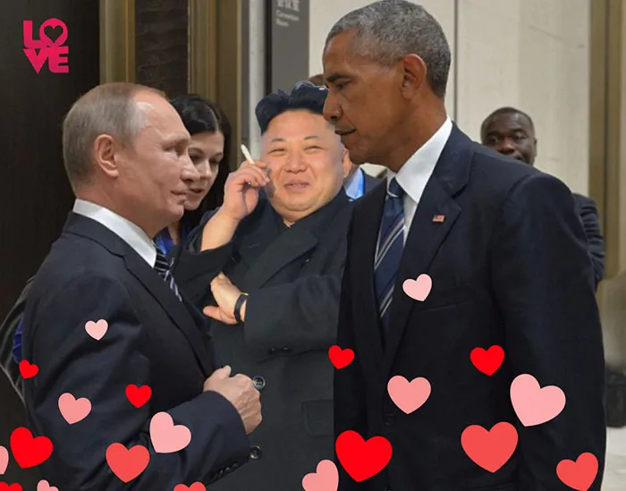 Obama And Putin's Death Stare Gets Hilariously Trolled By Photoshoppers