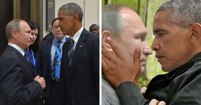 Obama And Putin's Death Stare Gets Hilariously Trolled By Photoshoppers