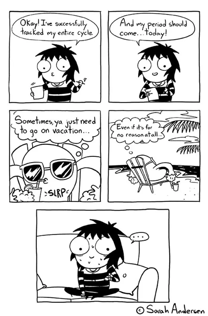 13 Comics About Periods By Sarah's Scribbles That Only Women Will Understand