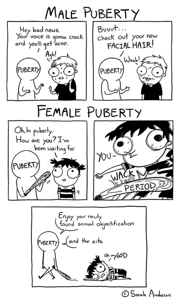 13 Comics About Periods By Sarah's Scribbles That Only Women Will Understand