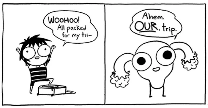 13 Comics About Periods By Sarah's Scribbles That Only Women Will Understand